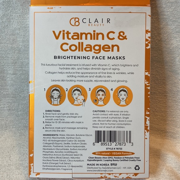 CB Clair Skincare Cb Clair Beauty Vitamin C Collagen Brightening